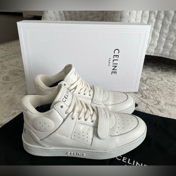 *SOLD ON GRAILED* Celine Mid-Top Sneakers 37 - Picture 3 of 13